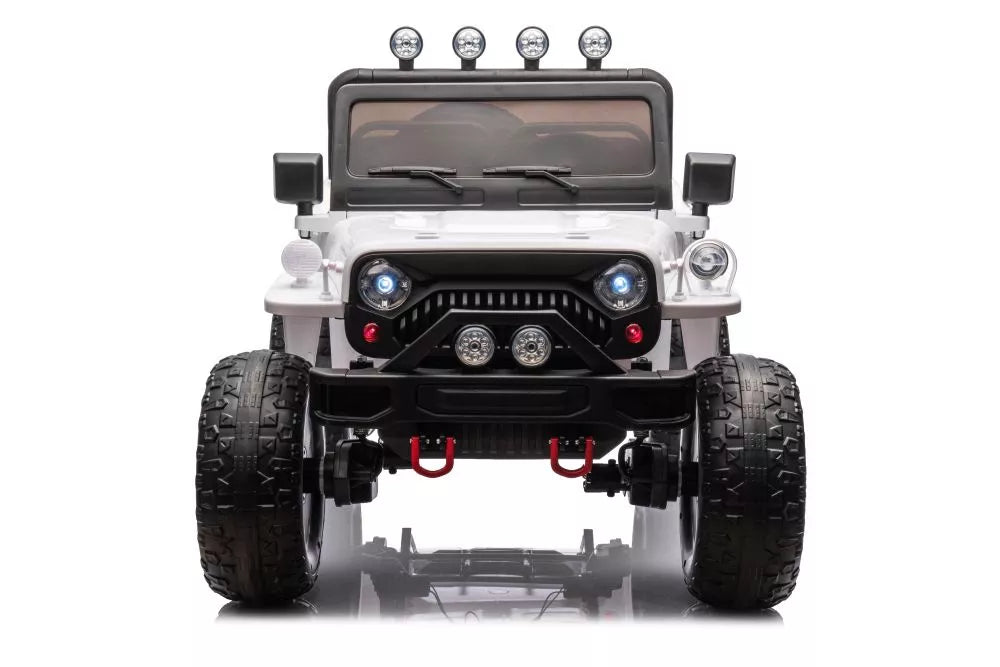 Akumuliatorinis automobilis LEAN CARS JH-102 White 4x4
