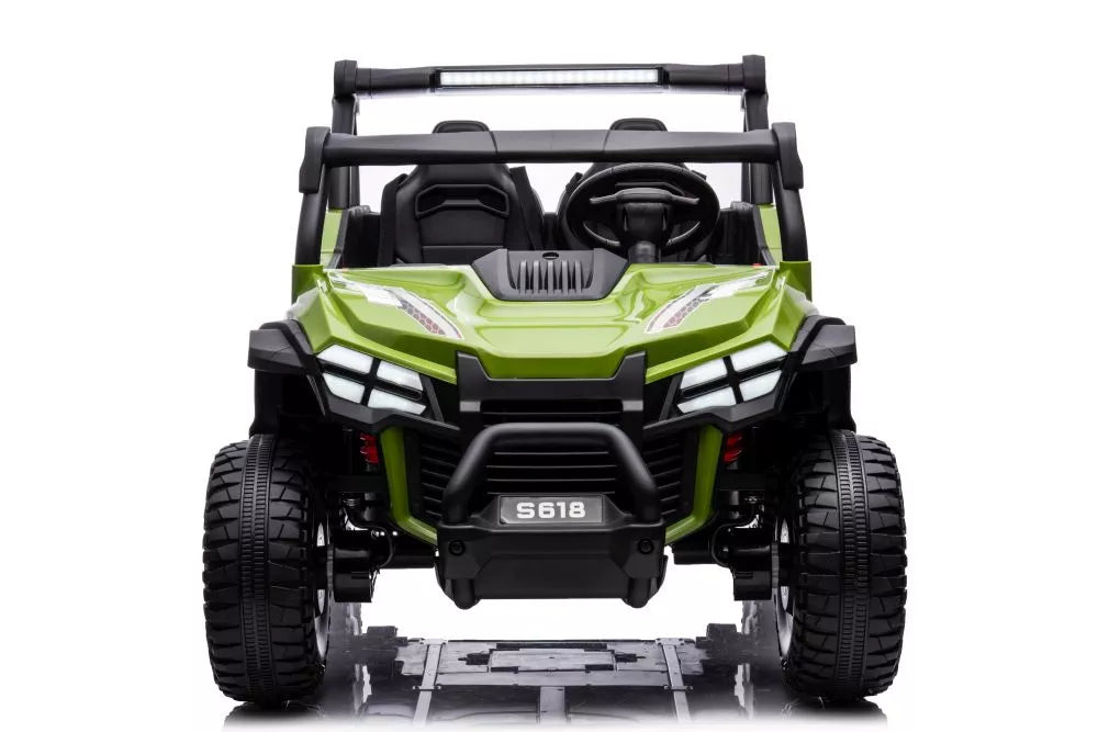 Akumuliatorinis automobilis LEAN CARS S618 baltas 4x4
