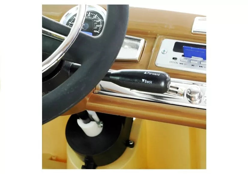 Akumuliatorinis automobilis Mercedes 300S, juodas lakuotas