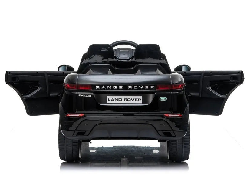 Elektromobilis vaikams Range Rover Evoque, juodos lakuotos spalvos