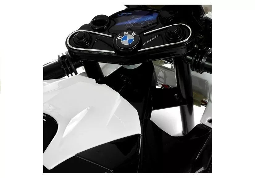 Vaikiškas akumuliatorinis motociklas BMW S1000RR - Juodas