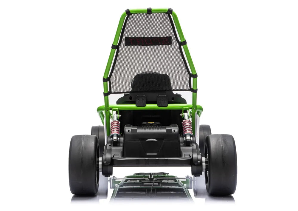 Akumuliatorinė transporto priemonė LEAN CARS DM-107 24V 7Ah DRIFT Balta