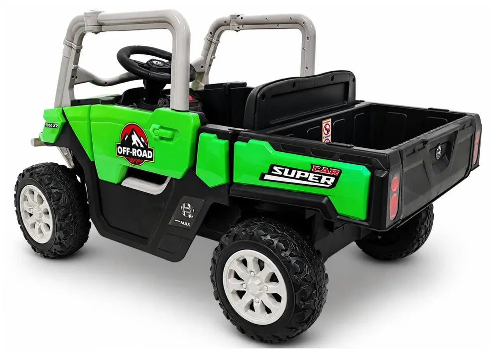 Akumuliatorinis automobilis 4x4 LEAN CARS GTS2299-H 24V Žalias