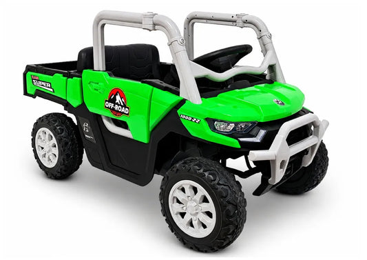 Akumuliatorinis automobilis 4x4 LEAN CARS GTS2299-H 24V Žalias