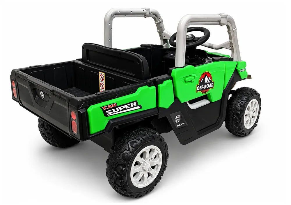 Akumuliatorinis automobilis 4x4 LEAN CARS GTS2299-H 24V Žalias
