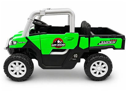 Akumuliatorinis automobilis 4x4 LEAN CARS GTS2299-H 24V Žalias