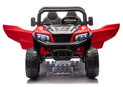 Akumuliatorinis automobilis 6 ratais LEAN CARS XB-1038A 4x4 24V Raudonas