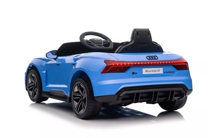 Akumuliatorinis automobilis Audi E-Tron GT, mėlynas, QLS-6688