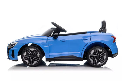 Akumuliatorinis automobilis Audi E-Tron GT, mėlynas, QLS-6688