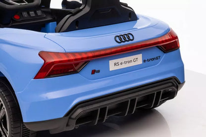 Akumuliatorinis automobilis Audi E-Tron GT, mėlynas, QLS-6688