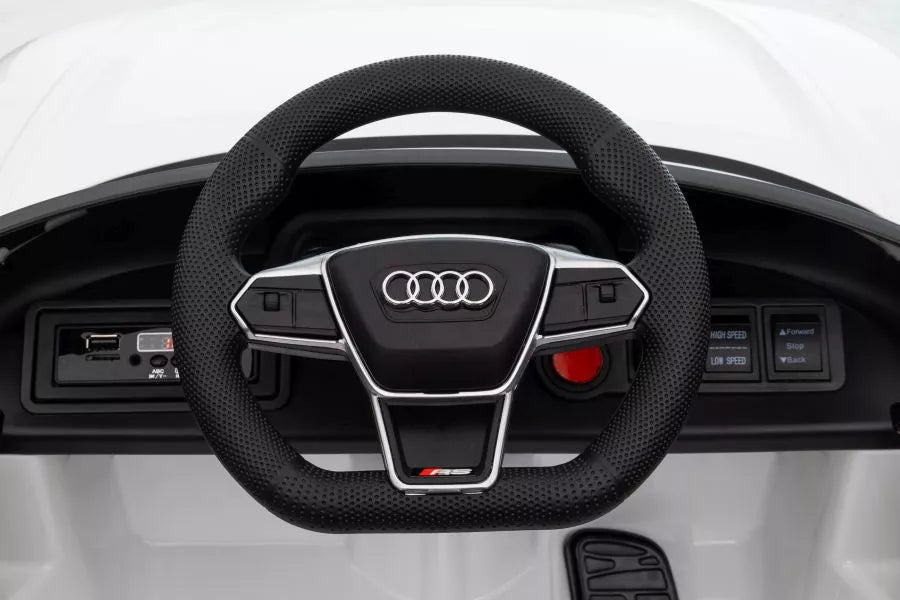 Akumuliatorinis automobilis Audi E-Tron GT QLS-6688 Baltas