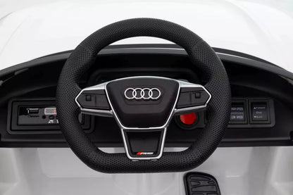 Akumuliatorinis automobilis Audi E-Tron GT QLS-6688 Baltas