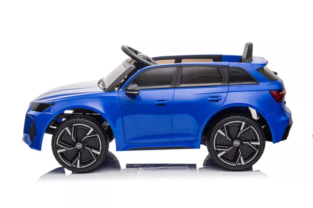 Akumuliatorinis automobilis Audi RS6 BRD-2118 Mėlynas