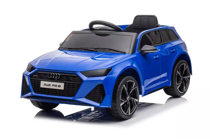 Akumuliatorinis automobilis Audi RS6 BRD-2118 Mėlynas