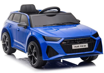 Akumuliatorinis automobilis Audi RS6 BRD-2118 Mėlynas