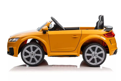 Akumuliatorinis automobilis Audi TT RS Roadster geltonas