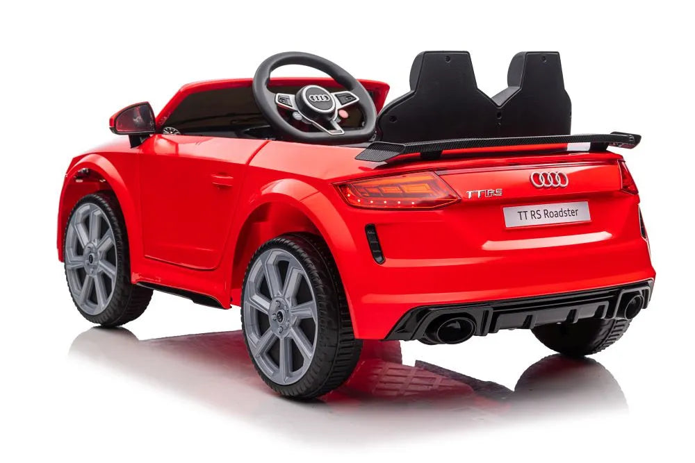 Akumuliatorinis automobilis Audi TT RS Roadster raudonas