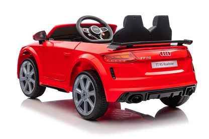 Akumuliatorinis automobilis Audi TT RS Roadster raudonas