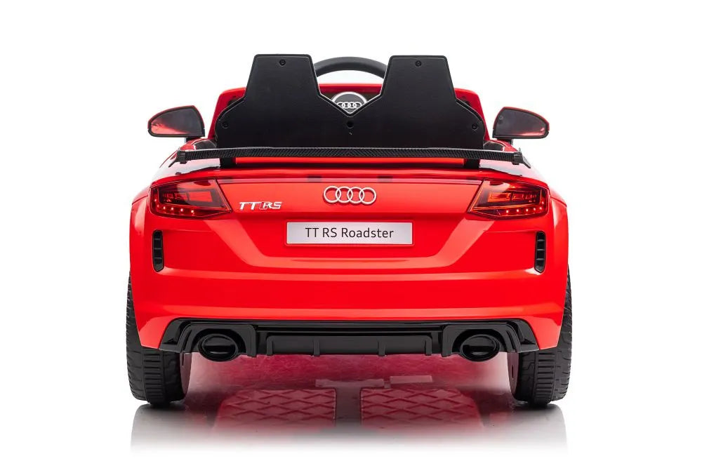 Akumuliatorinis automobilis Audi TT RS Roadster raudonas