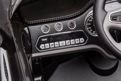 Akumuliatorinis automobilis Bentley Mulsanne juodas lakuotas