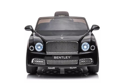 Akumuliatorinis automobilis Bentley Mulsanne juodas lakuotas