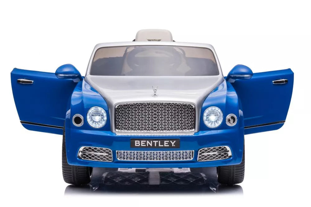 Akumuliatorinis automobilis Bentley Mulsanne, mėlynas