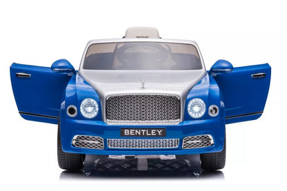 Akumuliatorinis automobilis Bentley Mulsanne, mėlynas