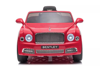 Akumuliatorinis automobilis Bentley Mulsanne, raudonas, lakuotas