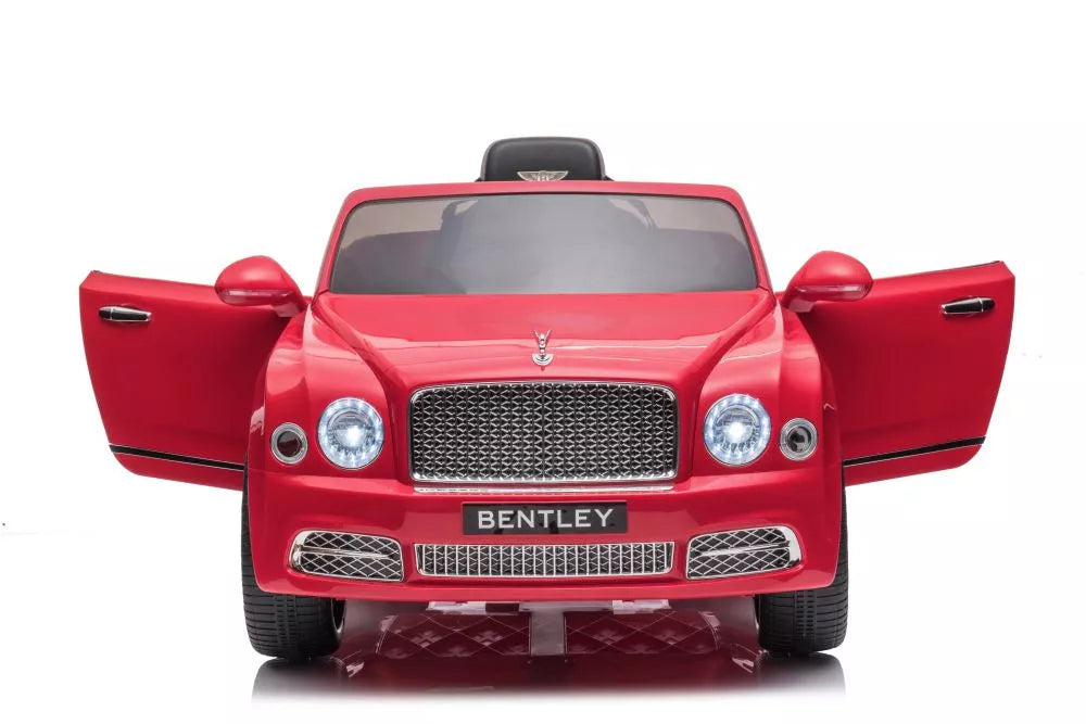 Akumuliatorinis automobilis Bentley Mulsanne raudonos spalvos