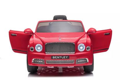 Akumuliatorinis automobilis Bentley Mulsanne raudonos spalvos