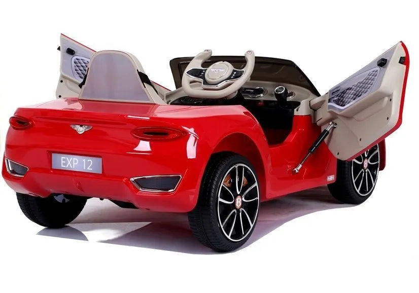 Akumuliatorinis automobilis Bentley, raudona lakuota versija