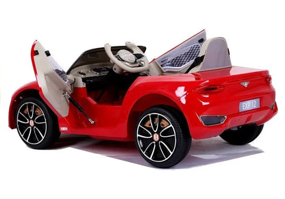 Akumuliatorinis automobilis Bentley, raudona lakuota versija