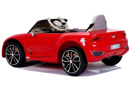 Akumuliatorinis automobilis Bentley, raudona lakuota versija