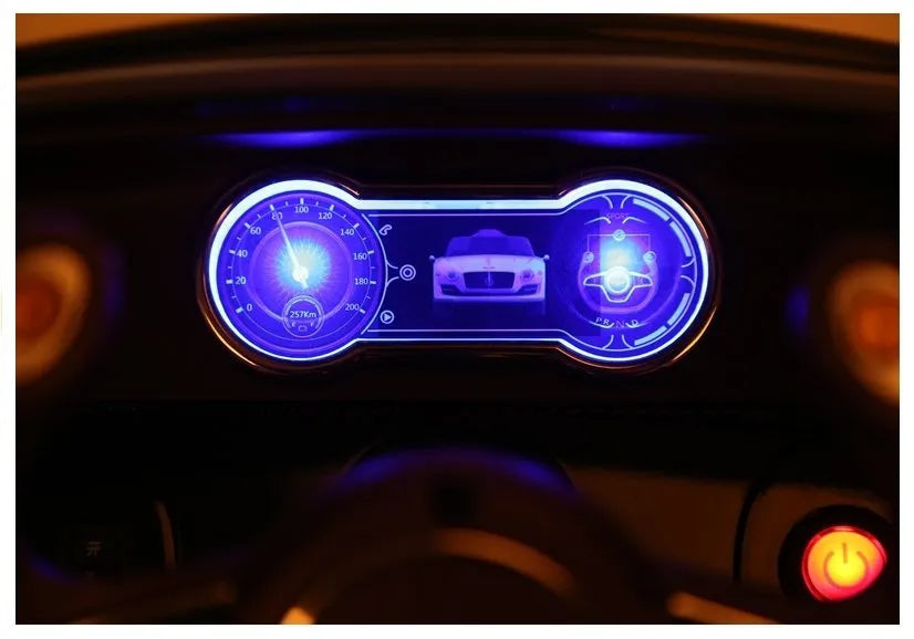Akumuliatorinis automobilis Bentley, raudona lakuota versija
