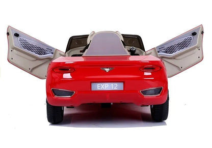 Akumuliatorinis automobilis Bentley, raudona lakuota versija