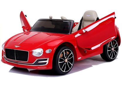 Akumuliatorinis automobilis Bentley, raudona lakuota versija