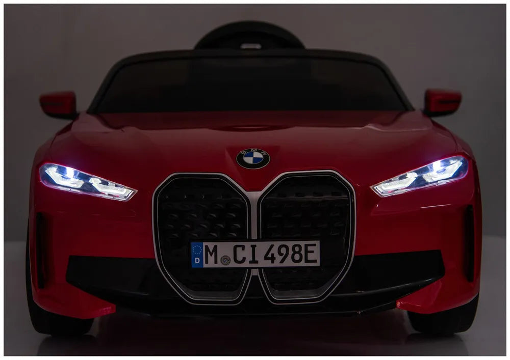 Akumuliatorinis automobilis BMW i4 4x4 JE1009 raudonas
