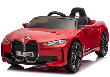 Akumuliatorinis automobilis BMW i4 4x4 JE1009 raudonas