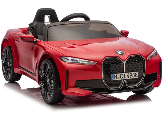 Akumuliatorinis automobilis BMW i4 4x4 JE1009 raudonas
