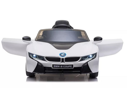 Akumuliatorinis automobilis BMW i8 Coupe baltas