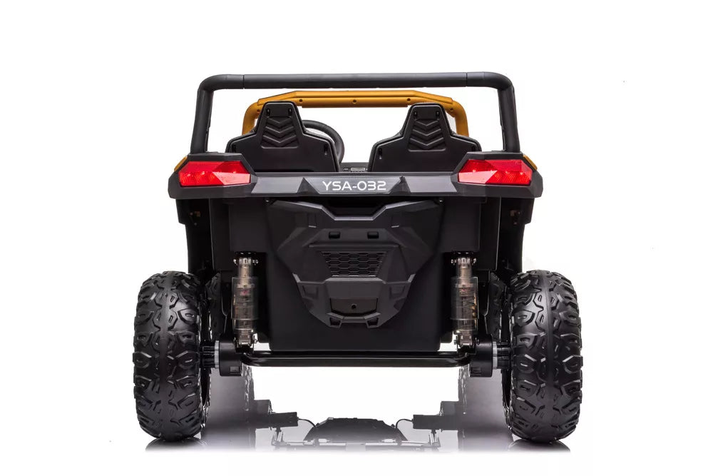 Akumuliatorinis automobilis Buggy A032 EVA auksinis
