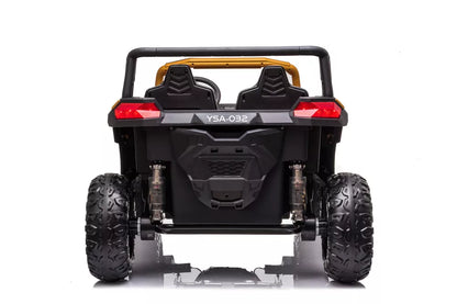 Akumuliatorinis automobilis Buggy A032 EVA auksinis