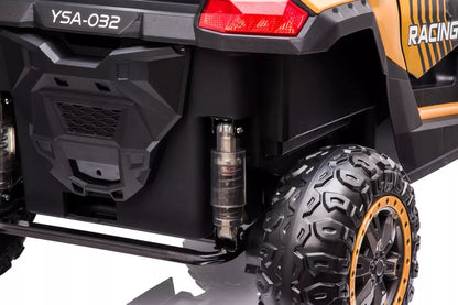 Akumuliatorinis automobilis Buggy A032 EVA auksinis