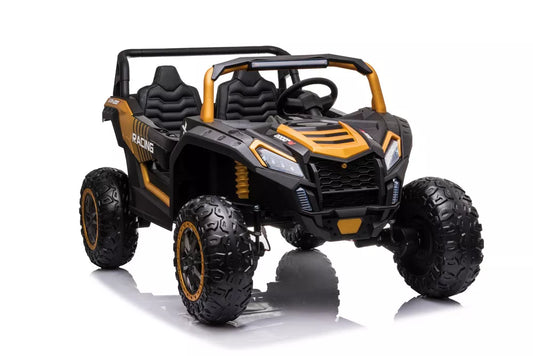 Akumuliatorinis automobilis Buggy A032 EVA auksinis