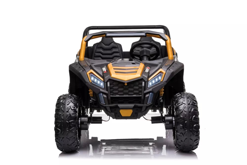 Akumuliatorinis automobilis Buggy A032 EVA auksinis