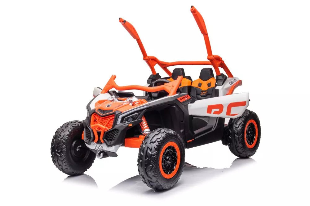 Akumuliatorinis automobilis Buggy Can-am RS DK-CA001 Oranžinis 4x4