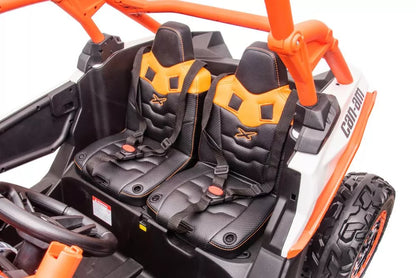 Akumuliatorinis automobilis Buggy Can-am RS DK-CA001 Oranžinis 4x4