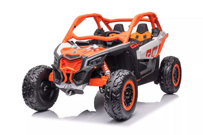 Akumuliatorinis automobilis Buggy Can-am RS DK-CA001 Oranžinis 4x4