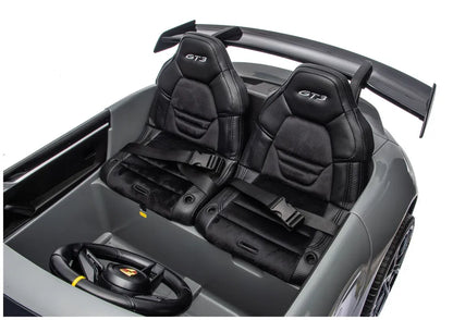 Akumuliatorinis automobilis DK-P911 Porsche GT3 24V pilkas
