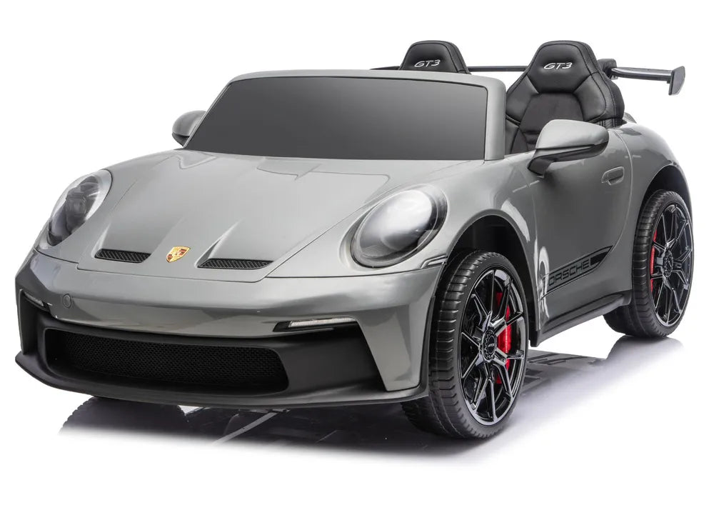 Akumuliatorinis automobilis DK-P911 Porsche GT3 24V pilkas